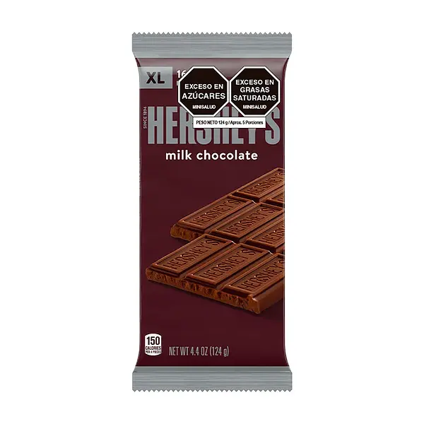 CHOCOLATINA MILK HERSHEYS*124GR