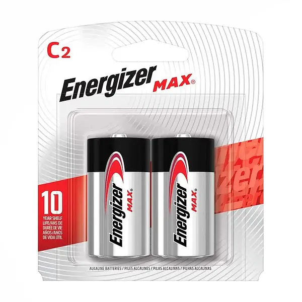 PILA ALCALINA C2 ENERGIZER *2U
