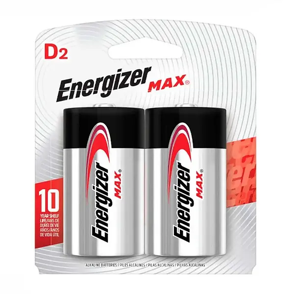 PILA TIPO D ENERGIZER*2U