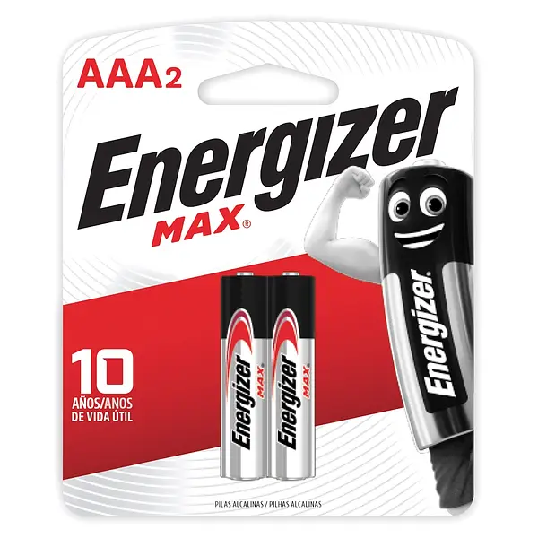 PILA ALCALINA AAA ENERGIZER*2U