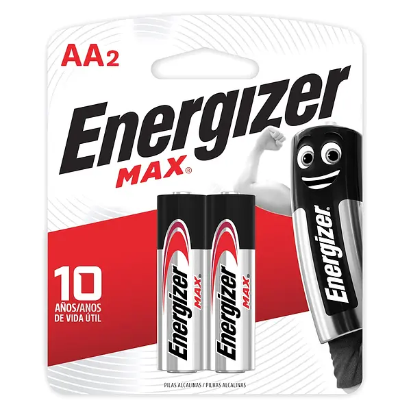 PILA ALCALINA AA ENERGIZER*2U