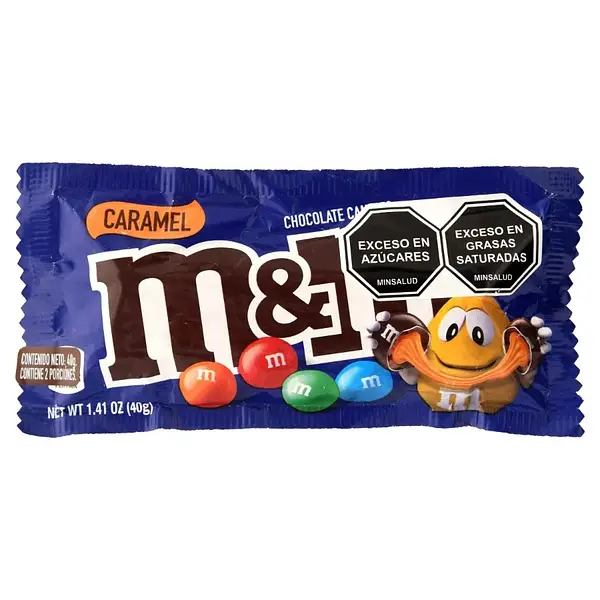 CHOCOLATE CARAMEL M&M*40GR