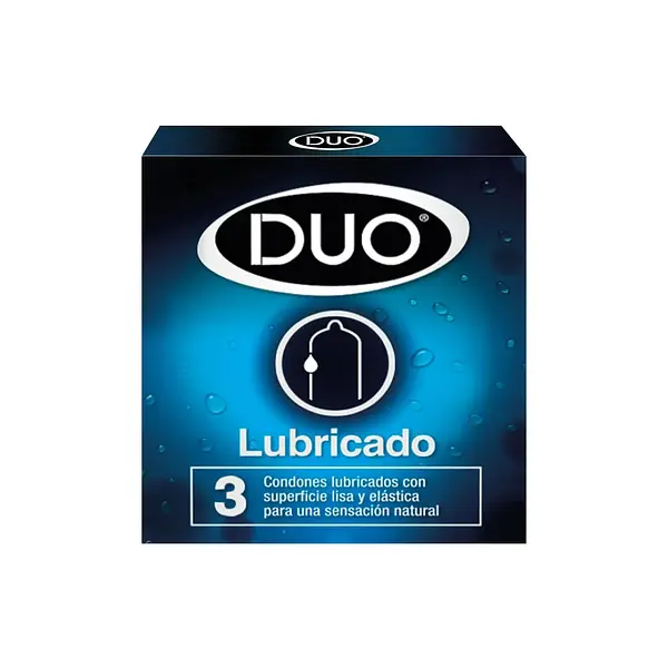 PRESERVATIVO LUBRICADO DUO*3U