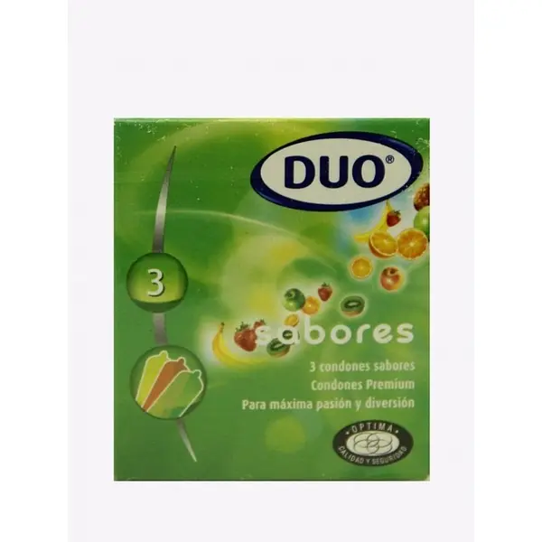 PRESERVATIVO SABORES DUO*3U