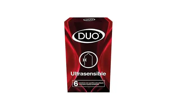 PRESERVATIVO ULTRASENCIBLE DUO*6U