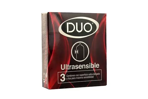 PRESERVATIVO ULTRASENCIBLE DUO*3U
