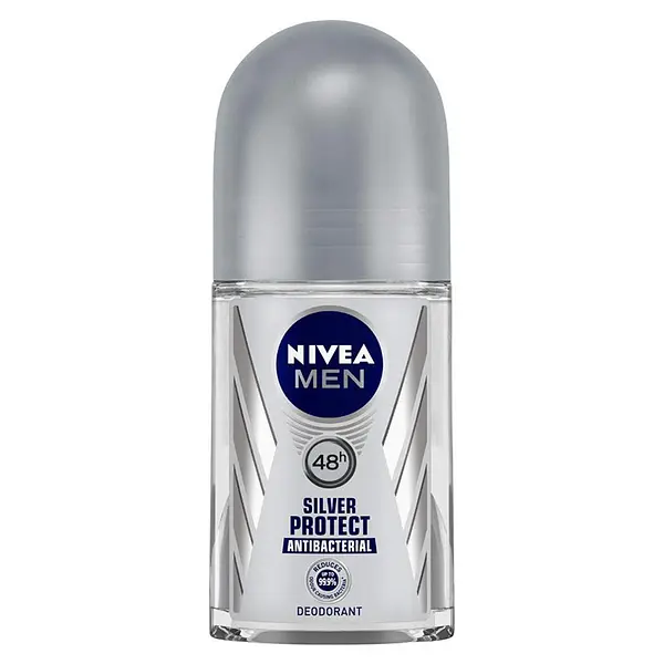 DESODORANTE ROLON SILVER NIVEA MEN*50ML
