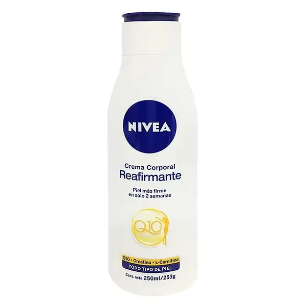 CREMA CORPORAL REAFIRMA Q10 NIVEA*250GR