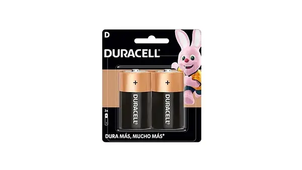 PILA D DURACELL*2U