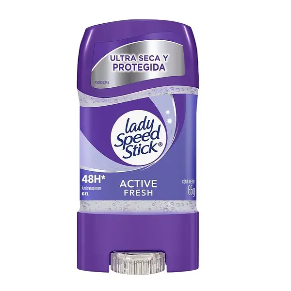 DESODORANTE BARRA GEL POWER LADY SPEED*65G