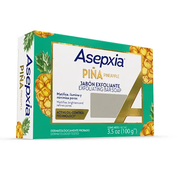 JABON FACIAL PIÑA ASEPXIA*100G