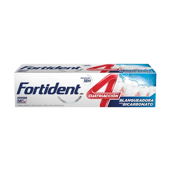 CREMA DENTAL BLANQUEADORA FORTIDENT*70ML