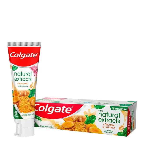 CREMA DENTAL NATURAL CURCUMA COLGATE*90G