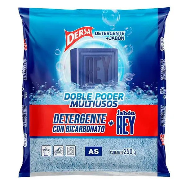 DETERGENTE POLVO REY DERSA *250G