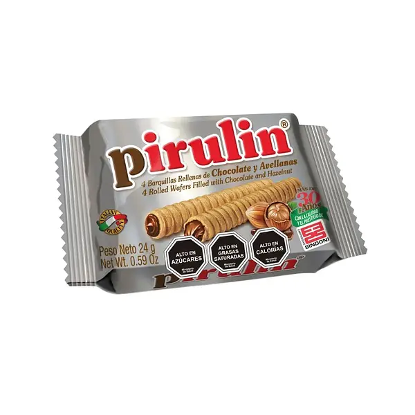 GALLETA BARQUILLO PIRULIN * 24G