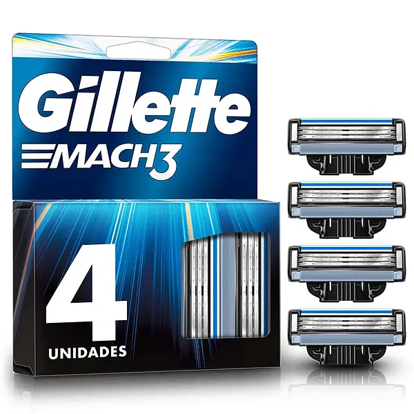 PRESTOBARBA MACH3 GILLETTE*4U