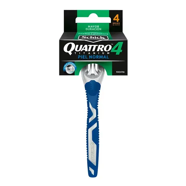 PRESTOBARBA 4 HOJAS HOMBRE SCHICK*1U