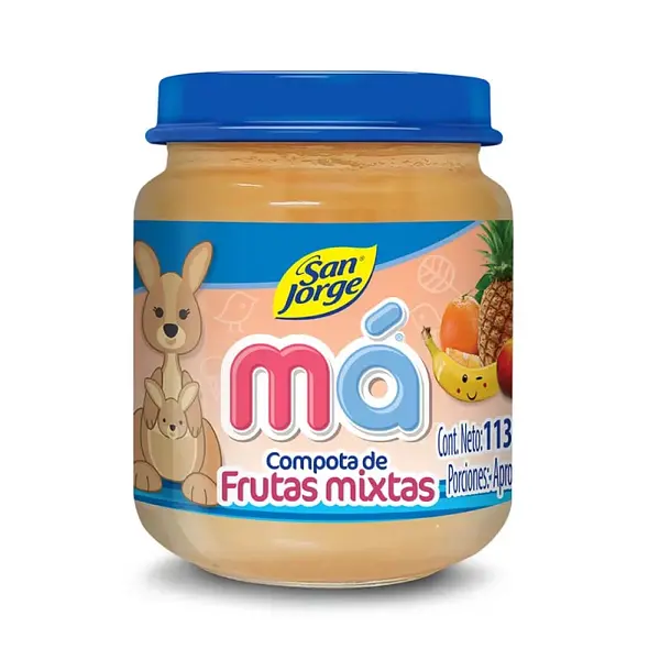 COMPOTA FRUTAS MIX SAN JORGE*113G