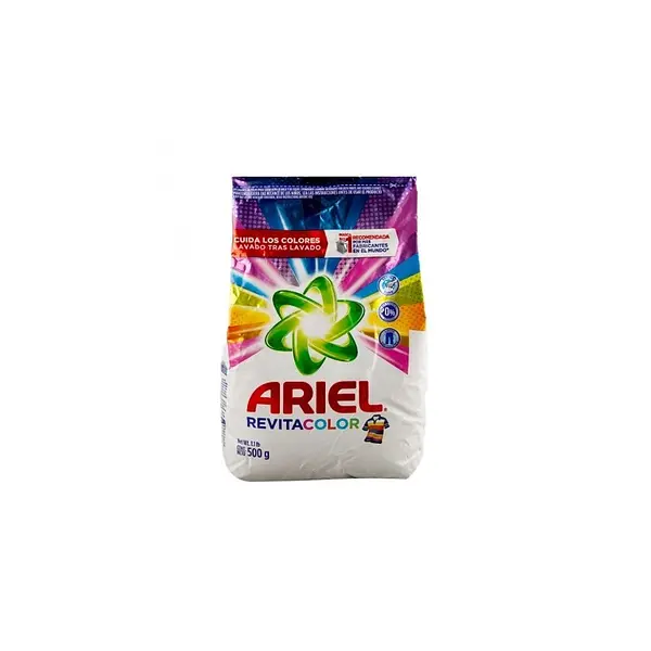 DETERGENTE POLVO REVITACOLOR ARIEL*500 G
