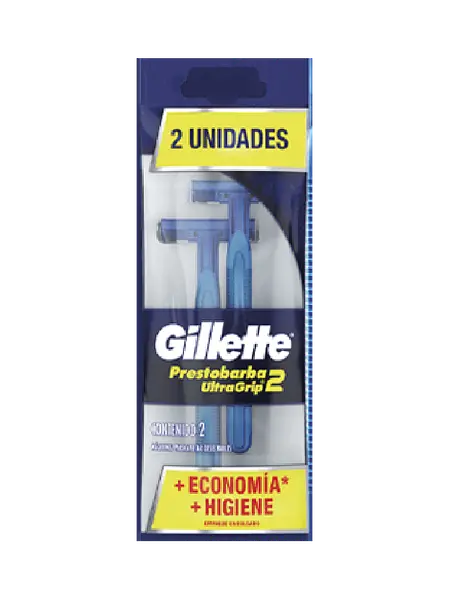 PRESTOBARBA GILLETTE 2H *2 UND