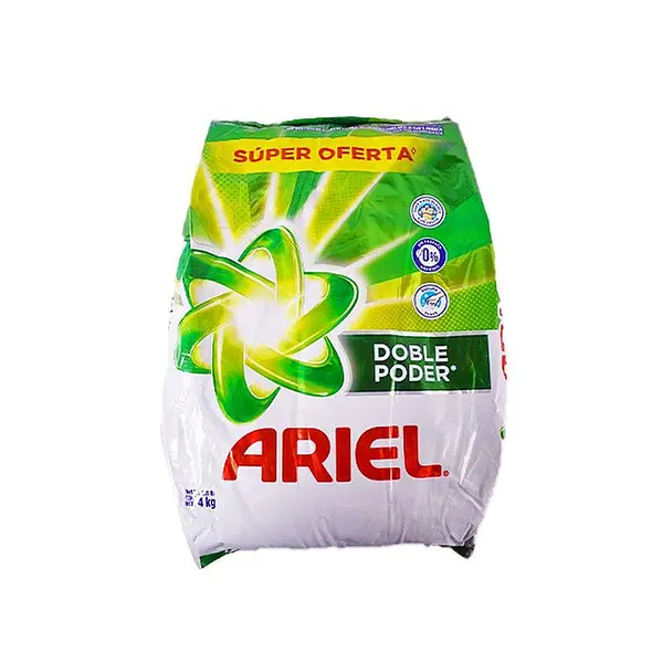 DETERGENTE POLVO DOBLE PODER ARIEL*4K