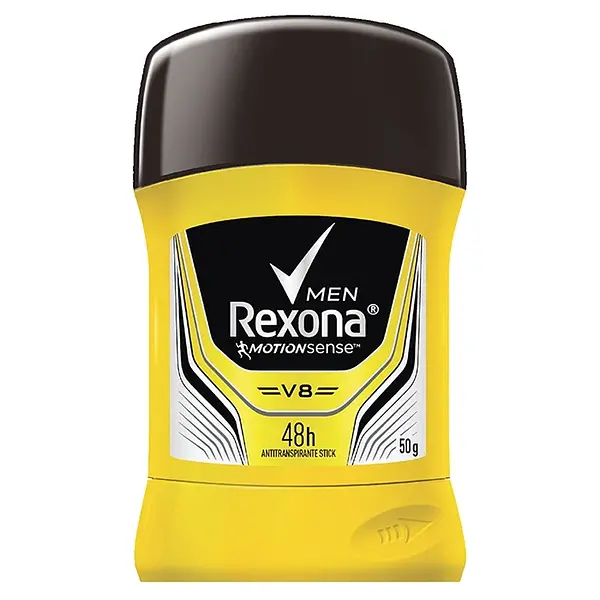 DESODORANTE BARRA MEN V8 REXONA* 50GR