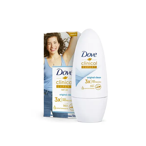 DESODORANTE ROLON CLINIAL DOVE*50ML