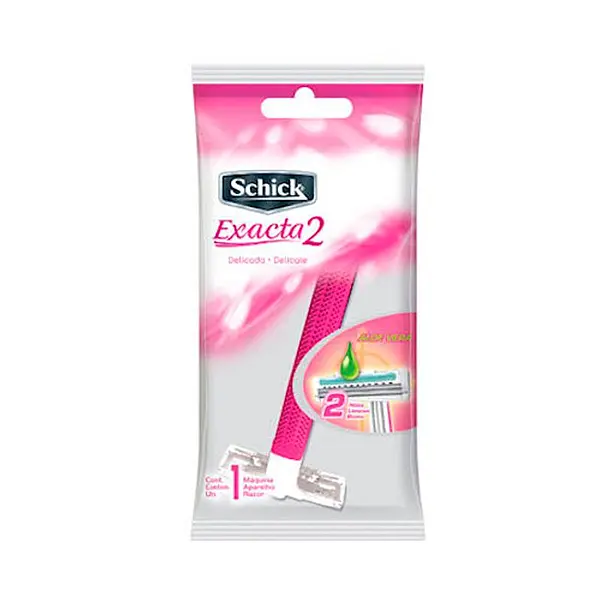 PRESTOBARBA 2 HOJAS MUJER SCHICK*1U