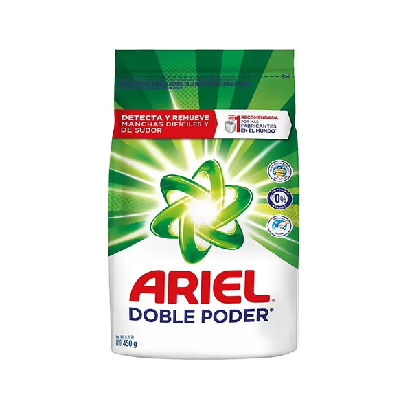 DETERGENTE POLVO ARIEL*450GR