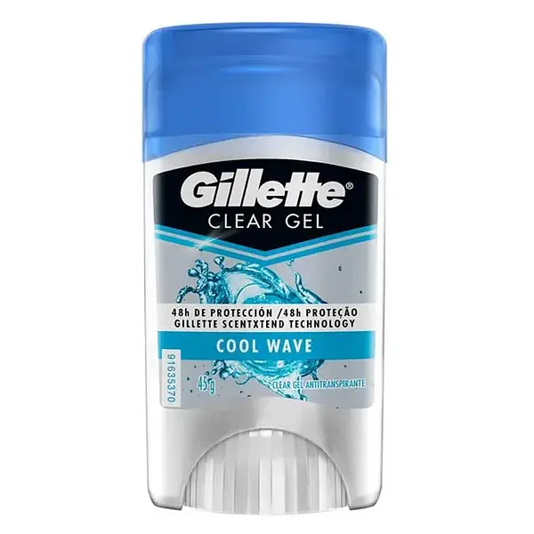 DESODORANTE BARRA GEL GILLETE*45GR