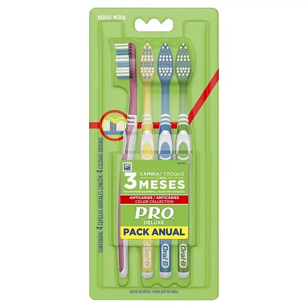 CEPILLO DENTAL DELUX PRO*4U