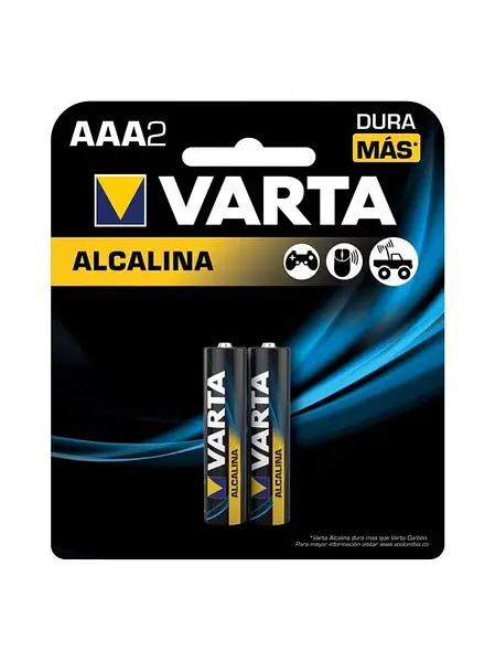 PILA AAA ALKALINA VARTA
