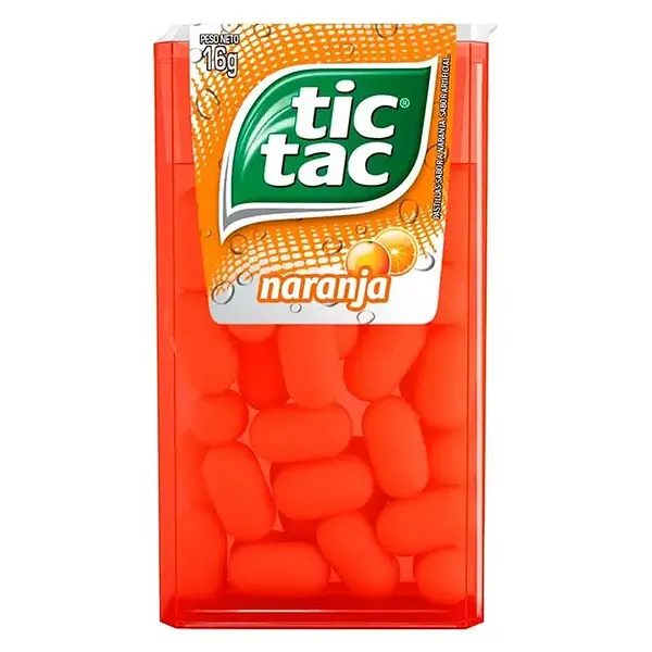 CARAMELO NARANJA TIC TAC *16GR