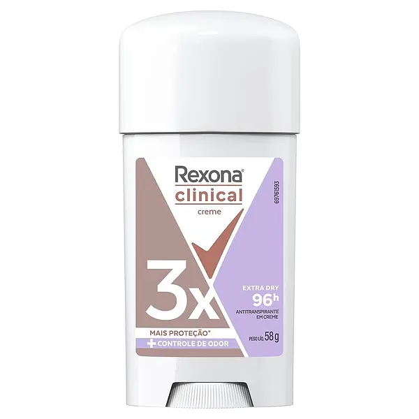 DESODORANTE BARRA CLINICAL DRY REXONA*48GR
