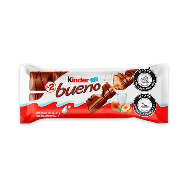 CHOCOLATINA KINDER BUENO*43GR