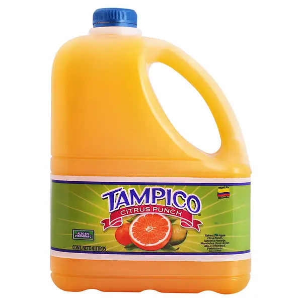 JUGO NARANJA TAMPICO *4LT