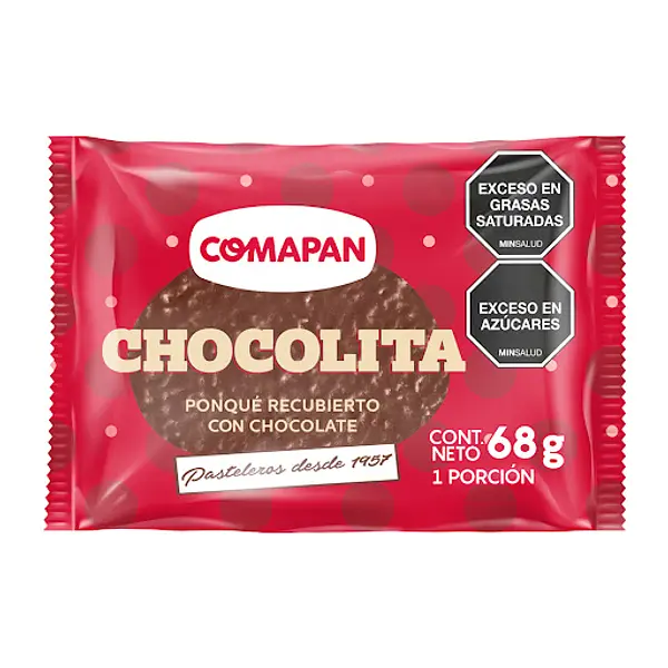PONQUE CHOCOLITA COMAPAN*68GR
