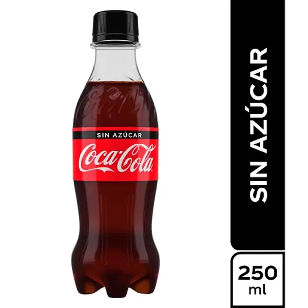 GASEOSA SIN AZUCAR COCA COLA*250ML