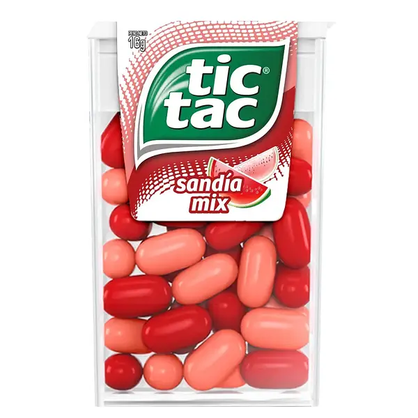 CARAMELO TICTAC SANDIA MIX *16 GR