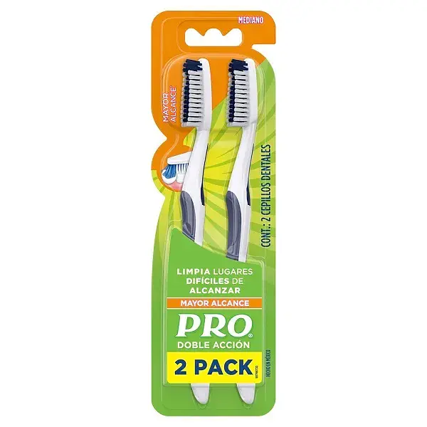CEPILLO DENTAL 2PACK PRO*2U