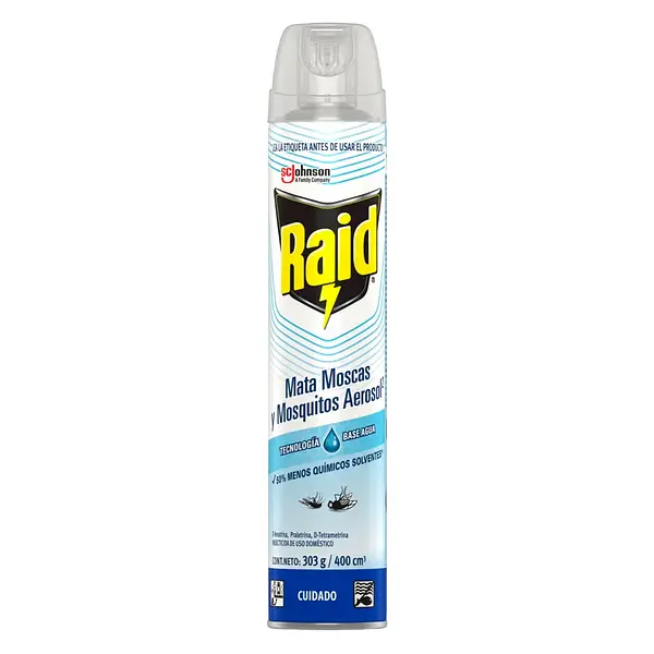 INSECTICIDA AEROSOL PROTECCION RAID*400ML