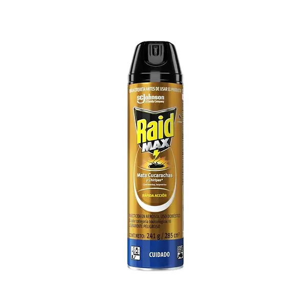 INSECTICIDA AEROSOL CUCARACHA RAID*285ML
