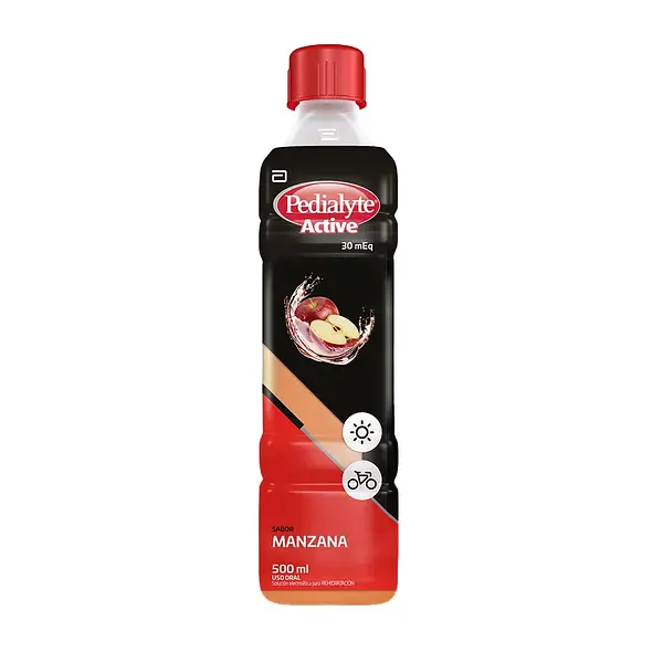 PEDIALYTE MANZANA 30*500ML