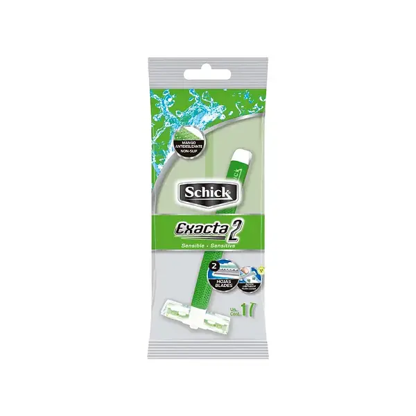 PRESTOBARBA 2 HOJAS HOMBRE SCHICK*1U