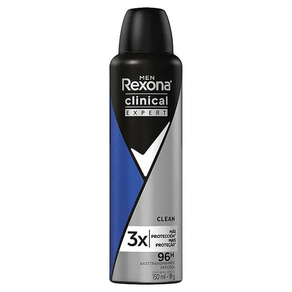 DESODORANTE AEROSOL MEN CLEAN REXONA*91G
