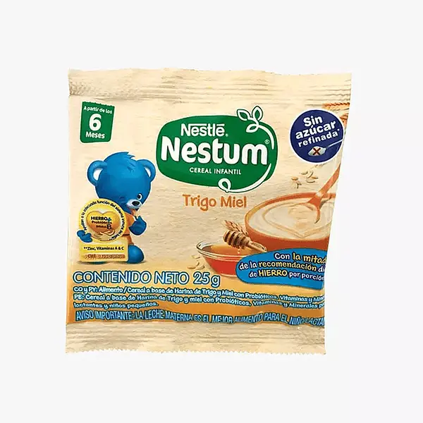 CEREAL TRIGO MIEL NEST SIN AZUCA*25