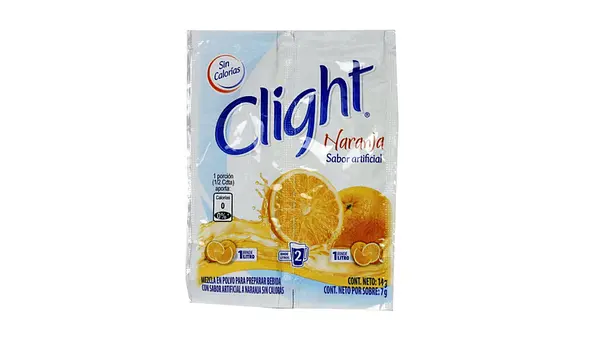 REFRESCO NARANJA CLIGHT*14G