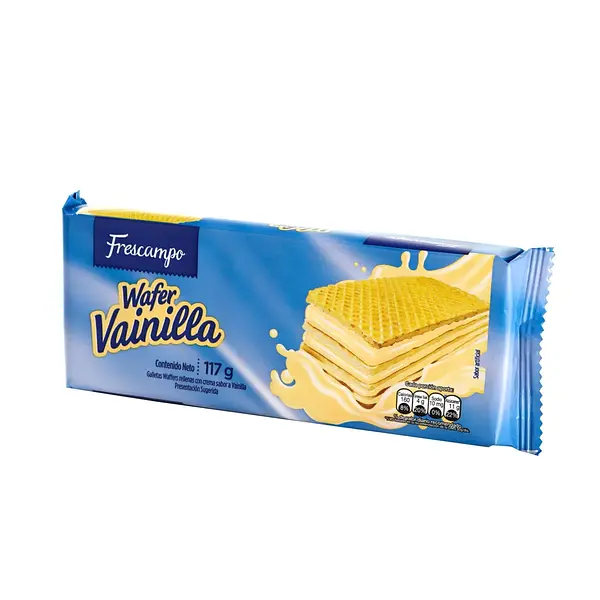 GALLETA VAINILLA WAFER FRESCAMPO*117GR
