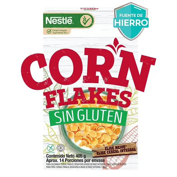 CEREAL CORN FLAKES NESTLE *405 GR