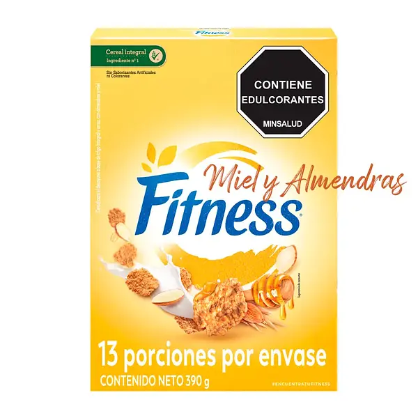 CEREAL MIEL& ALMENDRAS FITNESS*390GR
